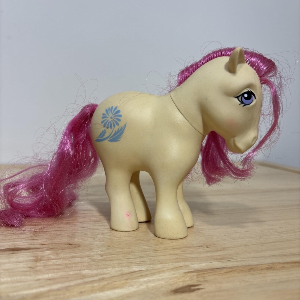 Vintage G1 Hasbro My Little Pony Daisy April Birthflower Pony 1982